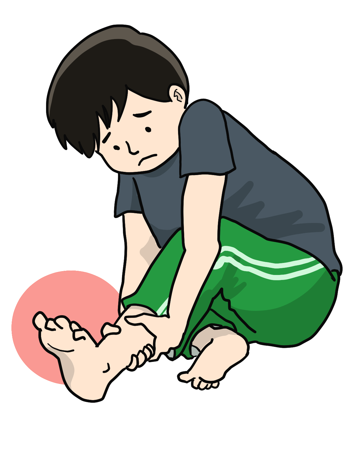 相模原市橋本　巻き爪　足