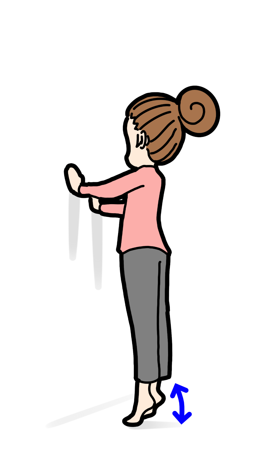 平塚市　巻き爪　カーフレイズ