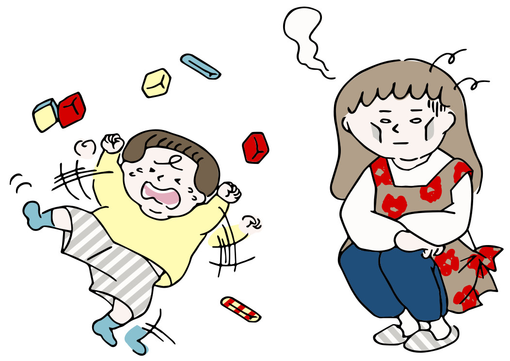 平塚市　巻き爪　親子