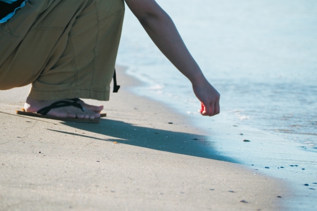 平塚市　巻き爪　海