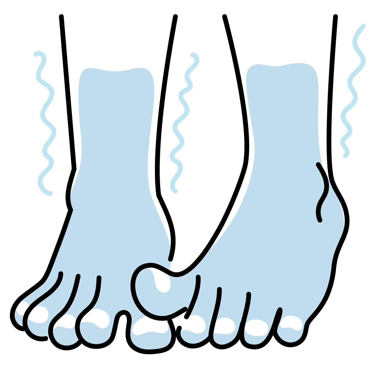 大船 巻き爪 足