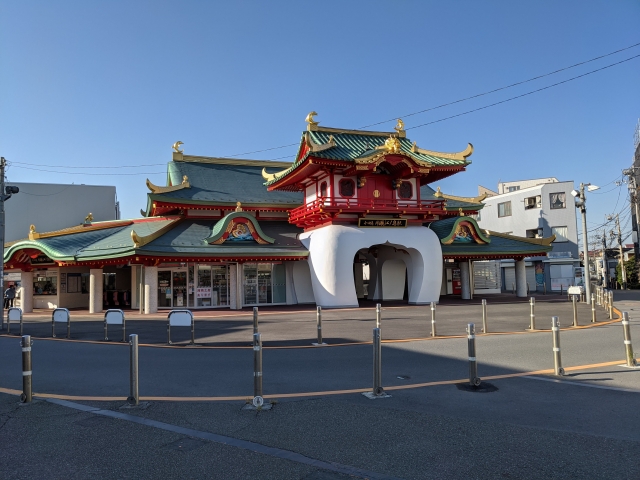 江ノ島　巻き爪　片瀬江ノ島駅