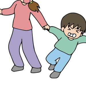 平塚市　巻き爪　親子