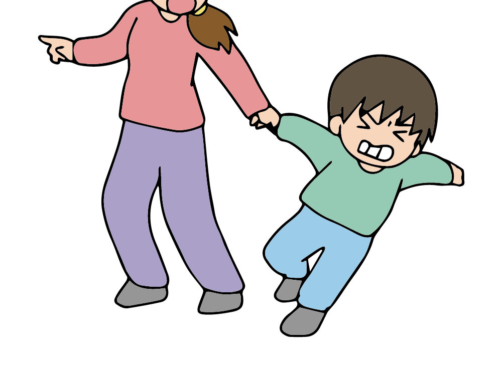 平塚市　巻き爪　親子