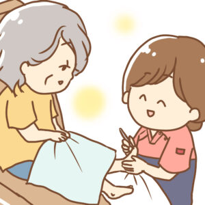 平塚市　巻き爪　施術