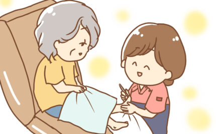 平塚市　巻き爪　施術